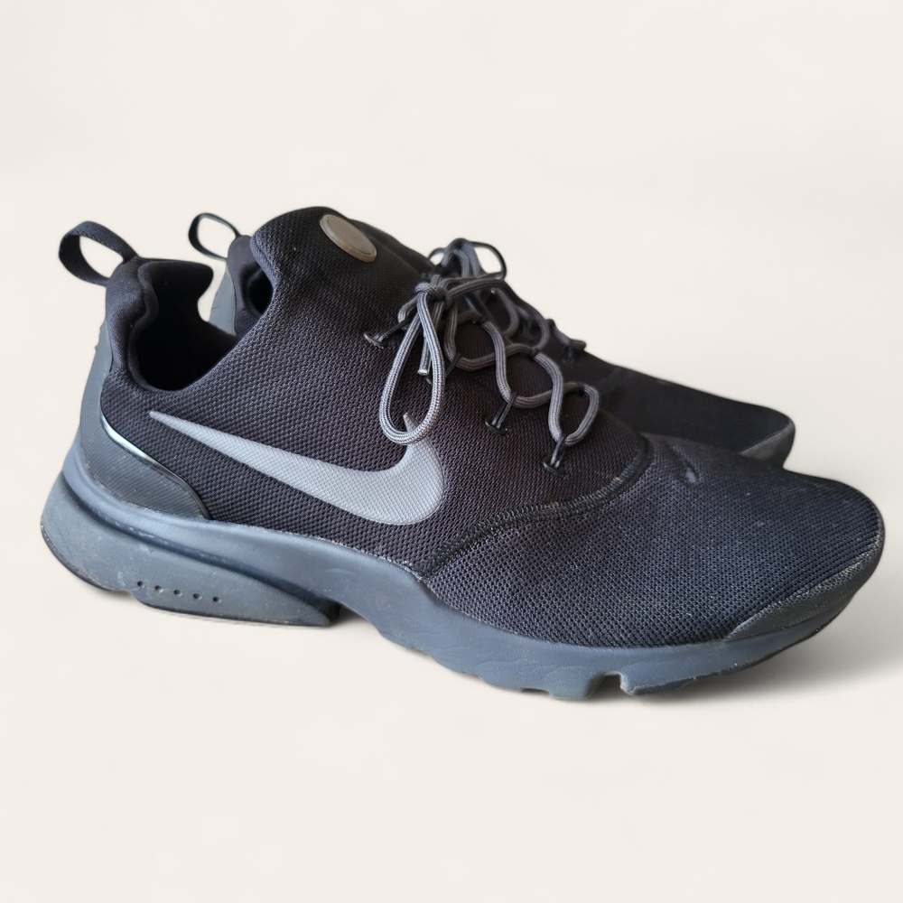 Nike Black and Gray presto triple black size 13